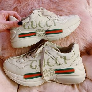 Women’s Gucci Rhython Sneakers Size 8